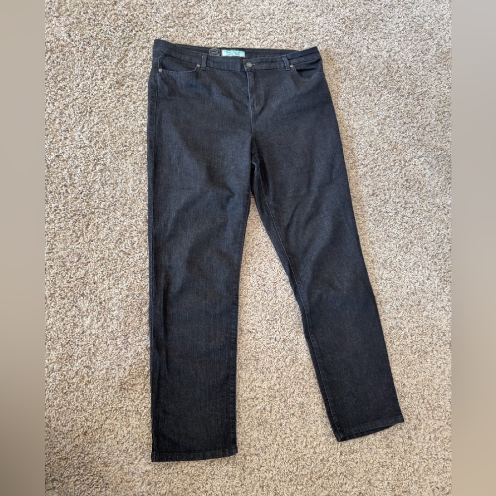 Charter Club Women's Dark Blue Skinny Jeans